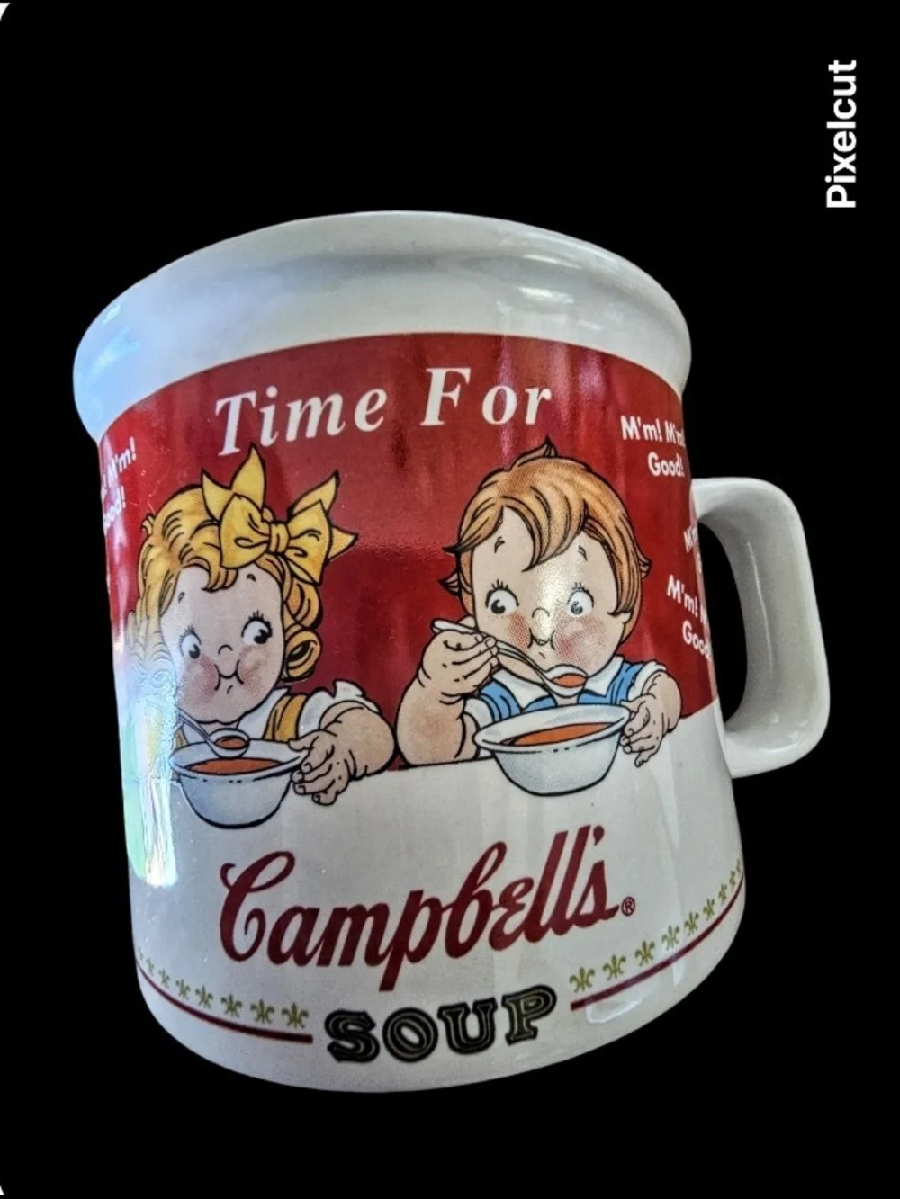 Campbells Soup Server Tray Set Plus Additional Mug